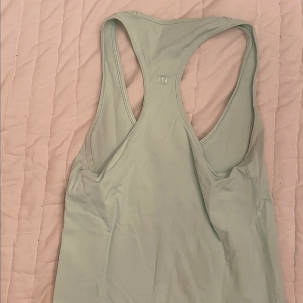 Lululemon Seafoam Green Tank